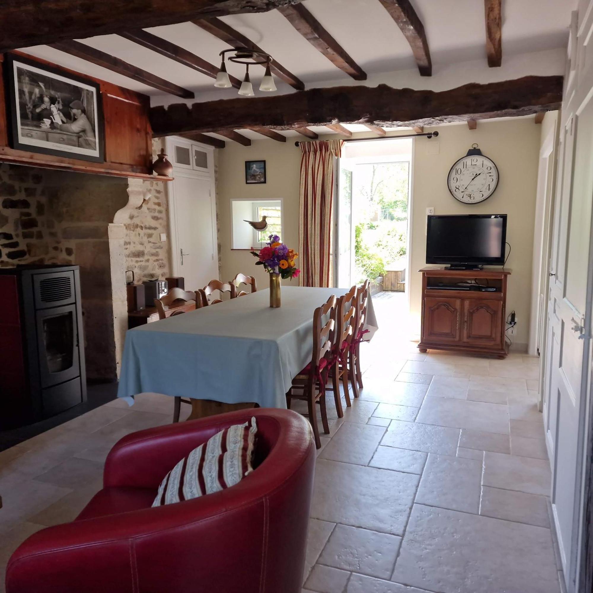 Le Dy En Fleurs Villa Saint-Maurice-en-Cotentin Eksteriør billede